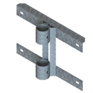 Heavy Duty Galvanized Deadweight & Pipe Bracket